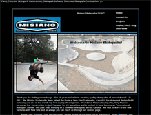 Tablet Screenshot of misianoskateparks.com